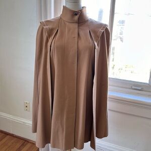 MAJE Light Brown Cape